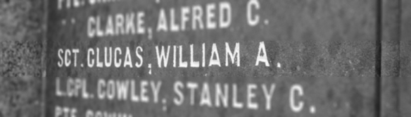 William Alfred Clucas, Douglas Promenade War Memorial.